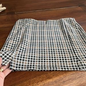 Stretch mini skirt